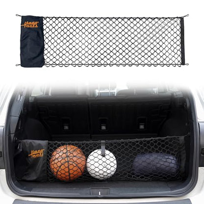TacoNets Envelope Cargo Net for Subaru Outback - Fits 2015-Current - Upgraded 5mm Bungee - Integrated Storage Bag - Heavy Duty Hooks - Designed in USA - style: Subaru Outback 2015+