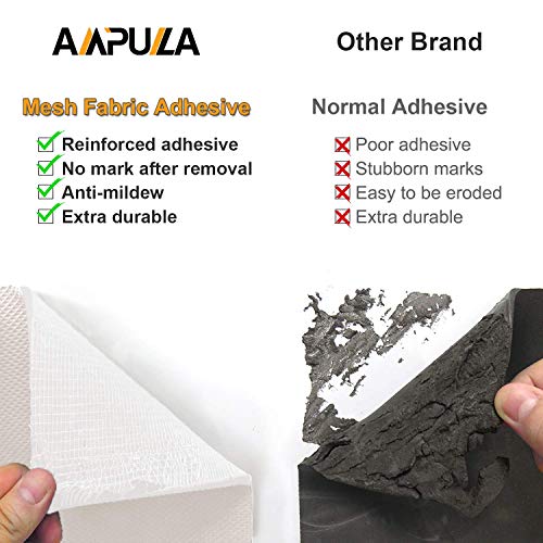 Ampulla GWP01S Super Thick Waterproof Garage Wall Protector, Designed in Germany - 2 Pieces in One Roll (1/6" Thickness) - size: 1/6" Thickness White