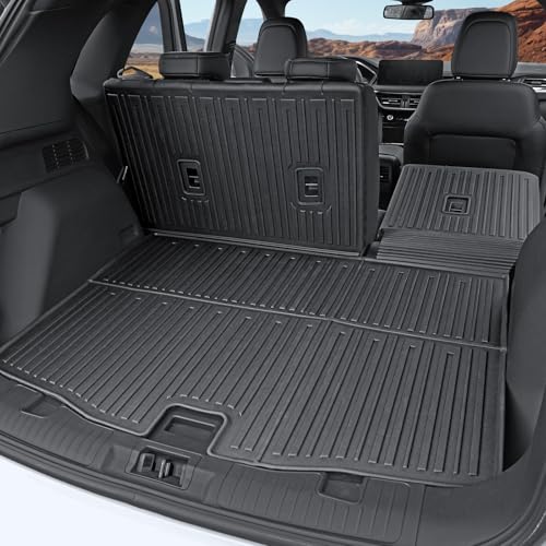 Cargo Mat for 2020-2025 2026 Ford Escape Gas (Not for PHEV), Full Coverage All Weather Trunk Cargo Liner with Backrest Protectors for Escape Accessories