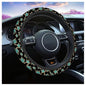 Swono Turtle with Stones Blue Car Neoprene Steering Wheel Cover Jewelry in The Form of A Turtle with Blue 15 Inch Anti-Slip Wheel Wrap Case Protector for SUV Sedan Vans Trucks - color: multi-051