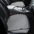2 Pack Bottom Car Seat Cover with Storage Pocket,Breathable Car Seat Protector，Luxury Front Seat Cover，Anti-Skid Four Seasons General, fits Most Vehicles.（Gray,2PCS