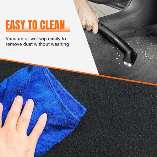 Car Floor Mat, Compatible with 2008-2015 Scion xB, Nylon Black Floor Liner Carpet Set, 4PCS