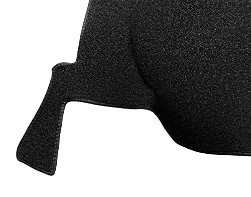 Dash Cover Mat Custom Fit for Toyota Avalon 2013 2014 2015 2016 2017 2018, Dashboard Cover Pad Carpet Protector F102 - color: 13-18 Black