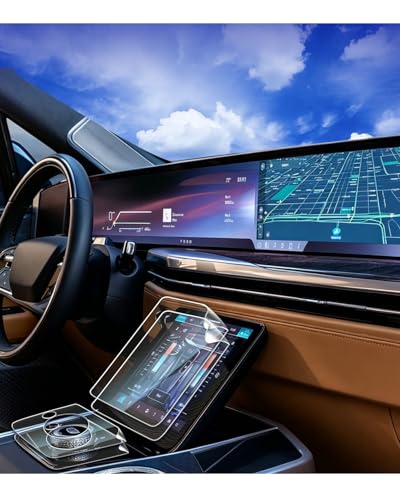 (Updated Version) 2025 2026 Cadillac Escalade Screen Protector for 2025 2026 Cadillac Escalade/Escalade V Accessories NANO Screen Protector Touchscreen Protective Film (set of 2) - size: Console Screen 4pcs