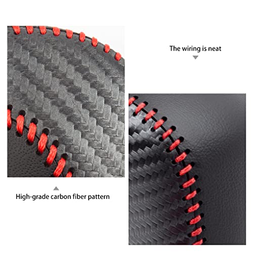 Auto Car Leather Gear Shift Knob Cover Trim for Toyota Highlander 2014-2019/ Tacoma 2016-2022 Accessories - color: A