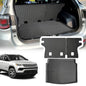 Cargo Liner Compatible with 2017-2025 2026 Jeep Compass Trunk Mat Cargo Mat Back Seat Cover Protector (Backrest Mats+Trunk Mat) - size: FOR Jeep Compass 2017-2025