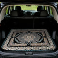 Car Trunk Mat - Universal Size 29" x 39", Bohemian Style Cargo Liner, Car Accessory for SUVs/Sedan/Wagons, Durable Protective Mat, Trunk Liner for Families/Travel Enthusiasts - style: Bohemian style-6
