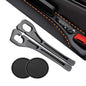 2-PackCar Seat Gap Filler，Car Cup Holder Coaster，Car Seat Crevice Blocker Stop Things from Dropping，Auto Accessories for SUV Truck Sedan