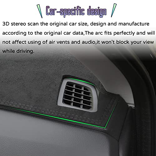 Custom Interior Accessories for Mazda CX-50 CX50 2023 2024 2025 Leather Center Console Cover Dashboard Cover Dash Cover Mat Protecter Sunshade Pad (Without HUD)