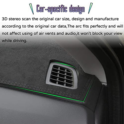 Custom Interior Accessories for Mazda CX-50 CX50 2023 2024 2025 Leather Center Console Cover Dashboard Cover Dash Cover Mat Protecter Sunshade Pad (Without HUD)