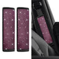 2PCS Bling Seat Belt Covers, Seat Belt Cover Pad, Car Seatbelt Shoulder Pads with Rhinestone, Auto Accessories Comfortable Automotive Neck Shoulder Mat Cushion for Car Truck SUV (Pink) - color: Pink
