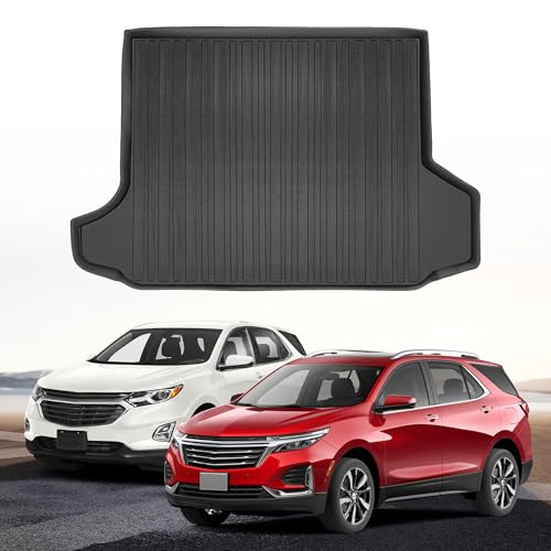 Premium Cargo Liner for Chevrolet Equinox 2018-2024 - 100% Protection - Custom Fit Car Trunk Mat - All-Season Cargo Mat - 3D Shaped Laser Measured Trunk Liners for GMC Terrain 2018-2024