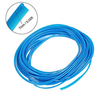 X AUTOHAUX Car Interior Trim Strip DIY Line Gap Door Edge Protector Light Blue 10m 32.8ft - color: Light Blue