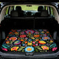 Car Trunk Mat - Universal Size 29" x 39", Floral Pattern Cargo Liner, Car Accessory for SUVs/Sedan/Wagons, Durable Protective Mat, Trunk Liner for Families/Travel Enthusiasts (Flowers-4) - style: flowers-4