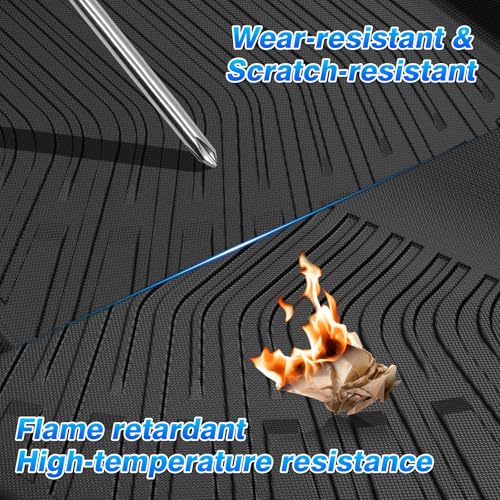 Cartist Floor Mats for Chevy Chevrolet Silverado EV RST/GMC Sierra EV Denali 2024 2025 2026 (Not for WT/LT), All Weather Floor Liners for Silverado Accessories, Heavy Duty TPE Car Mats - size: 1)Chevy Chevrolet Silverado EV RST 24+