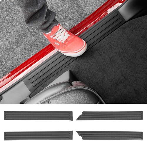 Interior Door Sill Protector Compatible with 2019-2026 Dodge RAM 1500 Door Sill Guard Car Threshold Protector Replacement for 2019-2026 Dodge RAM Accessories - size: Compatible with 19-26 Dodge Ram 1500(INT)