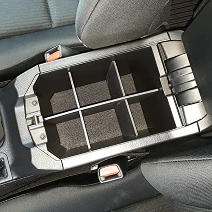 Vehicle OCD - Center Console Organizer for Toyota RAV4 (LE, XLE, Adventure ONLY) (2013-2018) - Made in USA - SLX108 - size: 2013-2018