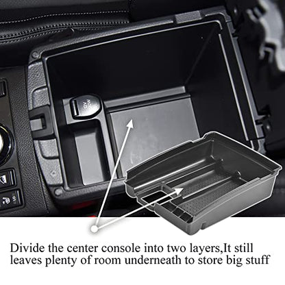 Center Console Organizer Storage Box Compatible with Nissan Rogue 2014-2020 Rogue Sport 2017-2022 Murano 2015-2024 ABS Insert Tray Organizer Glove Pallet - size: for Rogue 14-20/Rogue Sport 17-22/Murano 15-24