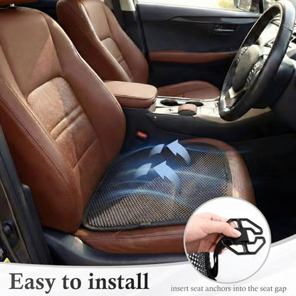 4 Pcs Summer 3D Air Mesh Seat Cushion Cool Pad,Universal Breathable Cooling Cushions Seats for SUV Truck Van Pickup Office Chair Home Wheelchairs,17.75" x 17.75"