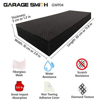 Garage Smith GWP04 Garage Wall Protector Car Door Protectors, Designed in Germany (4-Pack)