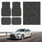 Automotive Floor Mats 5 Pcs, Universal Car Floor Mats, Leopard Print Cargo Liner, Car Accessory for SUVs/Sedan/Wagons, Durable Protective Mat, Trunk Liner for Families/Travel Enthusiasts - style: Bundle 9