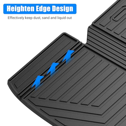 Trunk Mat for Pathfinder 2022-2024, MERXENG Car Trunk Protector All-Weather Rear Cargo Area Mat Protective Floor Mat for Pathfinder 2022-2024 - size: for Pathfinder 2022-2024