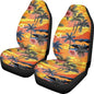 Dreaweet Hawaiian Car Seat Covers Front Seats Only 2 Pack Universal Elastic High Back Bucket Seat Covers for SUV Trucks Sedan Washable Car Seat Cover for Carseat Protection - color: Hawaiian Print