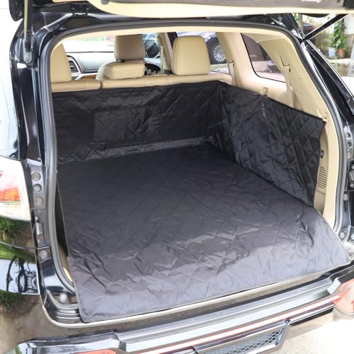 Cargo Liner Dog Seat Cover for Toyota Highlander 2015-2022, Waterproof Pet Trunk Cargo Cover Mat, Non-Slip Pet Cargo Liner, Scratch Proof Trunk Liner, Trunk Mat with Bumper Flap Protector