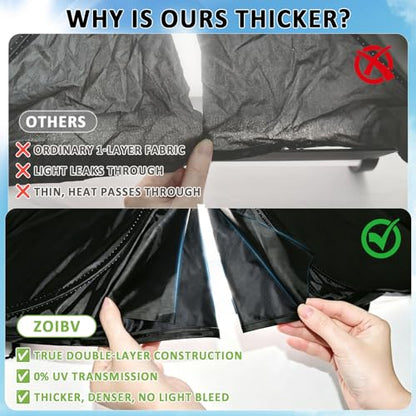 for Toyota Tacoma 2016-2023 2024 2025 2026 Sun Shade Sunshade Windshield Cover - 4 Layers Front Window Shade Custom Fit Tacoma 2Dr 4Dr Pickup Sun Visor 240T Shade Blocks UV Rays Car Accessories - size: for Tacoma 2016-2026