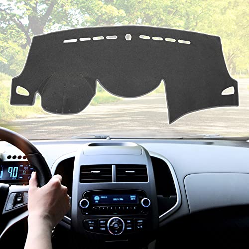 X AUTOHAUX Car Dash Cover for Hyundai Avante 2012-2016 for Hyundai Elantra 2012-2016 Nonslip Dashboard Mat Pad Gray