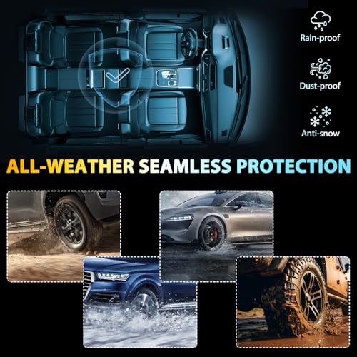 Floor Mats & Cargo Liner for Chevy Impala 2020 2019 2018 2017 2016 2015 2014, All Weather TPE Floor Liners Custom Fit Impala Heavy Duty Car Mats 1st & 2nd Row & Trunk Mat Accessories Black - style: 28) For Chevy Impala | 2014-2020 | Combo Set