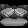 Breathable Universal Four Seasons Car Seat Covers, Luxury Include Front Car Seat Protector and RearCar Seat Cushion,Compatible with 95% Vehicles， Fit for Cars Truck SUV (Grey,3PCS) - color: Grey-3PCS
