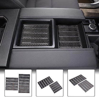 Aunginsy Car Central Control Armrest Box Slot Pad Sticker Compatible with Toyota Tundra 2022-2024 Armrest Box Storage Box Cover Slot Panel Slot Sticker Armrest Lid Storage Slot Trim Cover Accessories - size: Central Control Armrest Box Slot Pad Sticker