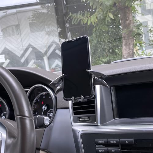 Alloy Material Unique Phone Holder Mount for Car Gifts for Men Bat Decorations Collectibles for Room Universal Vent/Dash/Windshield Gravity Automatic Locking Hands Free