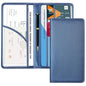 CoBak Car Registration and Insurance Holder - Vehicle Glove Box Car Organizer,Auto Truck Comparment Accessories Case with Magnetic Closure for Driver License,Cards, Carbon Blue - color: L-Carbon Blue