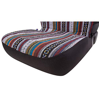 Baja Blanket Bucket Seat Cover for Car, Truck, Van, SUV - Airbag Compatible (2PCS National) - color: National