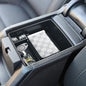 Compatible with GMC Acadia Center Console Organizer 2017-2019 2020 2021 2022 2023 Acadia SL SLE SLT Denali AT4 Interior Accessories, ABS Armrest Storage Box Insert Tray, Black
