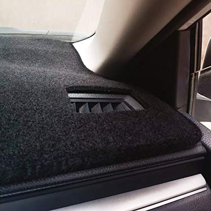 Dashboard Cover Dash Mat,for Lexus RX 300 330 350 2004-2009 Dashboard Cover Mat Sun Shade Protect Carpet Anti-Glare - color: Red Edge, size: Large