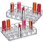 Amazing Abby - Allure - 2-Pack 24-Slot Acrylic Lipstick Organizer, Lipstick Holder, Lip Gloss Holder, Cosmetic Storage Display, Perfect Storage Solution for Drawer and Vanity (Slot Size: 1.0" x 1.0") - size: 24-Slot (2-Pack)