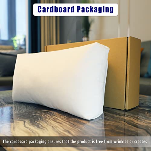 Velvet Recliner Head Pillow with Non-Slip Base - Adjustable Neck Support for Pain Relief in Home, Office and Travel (Nature White) - color: Nature White