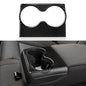 Car Rear Seat Cup Holder Cover Decals for 2011-2023 Dodge Charger/Chrysler 300 Accessories Carbon Fiber Interior Stickers - color: Cup Holder-a