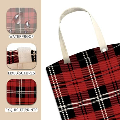 Car Trash Can, Hanging Car Organizer and Storage Bag, Trash Bin for Vehicle, Travelling, Camping Black and Red Checkerboard - color: Black and Red Checkerboard