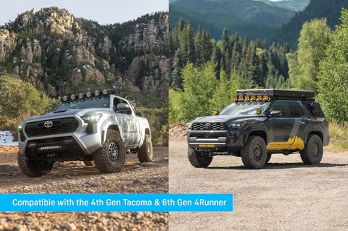 Rago Fabrication Center Console Molle Panels for 4th Gen Toyota Tacoma & 6th Gen Toyota 4Runner | Mount Your Gear and Electronics for Quick Access | Driver and Passenger Side Panels Included - size: Tacoma 4th Gen / 4Runner 6th Gen
