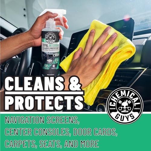 Chemical Guys Keep Your Car New Kit, Ideal for Cleaning and Detailing. Includes New Car Scented VRP, Total Interior, Air Freshener, and 3 Detailing Towels - 6 Piece Kit - style: KIT