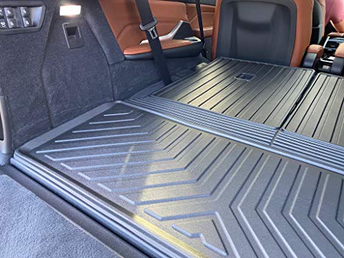 Premium Cargo Liner for BMW X7 2019-100% Protection - Custom Fit Car Trunk Mat - Easy-to-Wash & All-Season Black Cargo Mat - 3D Shaped Laser Measured Trunk Liners for BMW X7 2019-2025