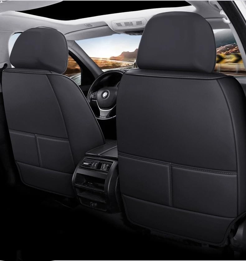 Custom Car Seat Covers for Mercedes Benz A B C CLA CLS CLK GLE GLS GLA GLK GL ML G S GLC SL CL SLC R SLK etc...Easy to Install car Cover (Black Beige A+) - color: Black Beige A+