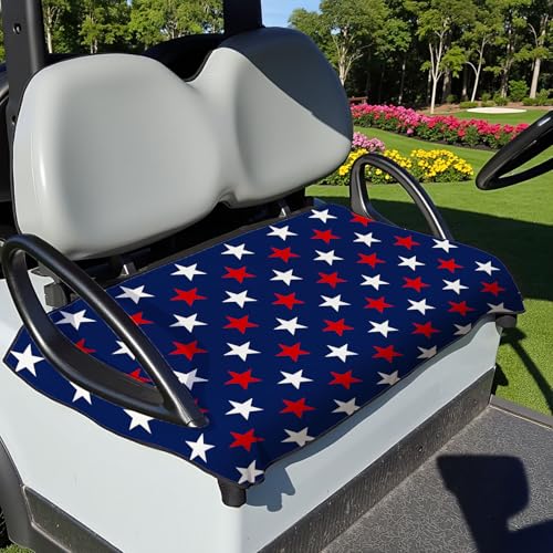 Golf Cart Seat Covers Golf Cart Seat Towel Blanket Group - color: American Flag Pattern Blue