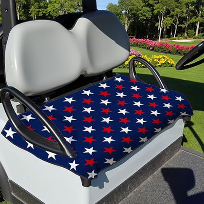 Golf Cart Seat Covers Golf Cart Seat Towel Blanket Group - color: American Flag Pattern Blue