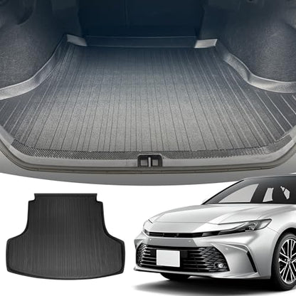 Premium Cargo Liner for Toyota Camry Camry Hybrid 2018-2026 - Custom Fit Car Trunk Mat -All-Season Black Cargo Mat - 3D Shaped Laser Measured Trunk Liners for Toyota Camry 2018-2026.