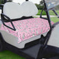 Golf Cart Seat Covers, Universal Golf Cart Seat Towel Blanket for Yamaha, EZGO, Club Car, Icon and More 2-Seat Carts, 100% Microfiber Keeps Seat Comfortable and Clean - color: golf